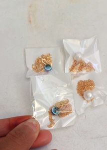 Elegant Gold Plated Necklaces with Pendant