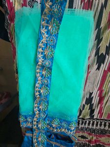 Elegant Blue Lehenga Choli Set