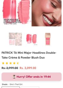 Patrick Ta Mini Blush
