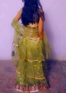 A Three Tiered Crop Dress 💚