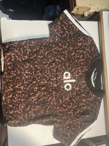 Leopard Print Alo Yoga T-Shirt