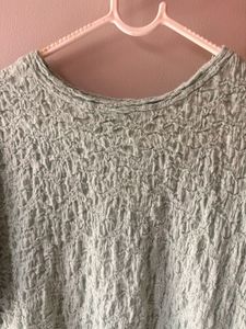 Textured Mint Green Top