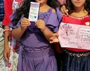 Cute Purple Girls' Coord