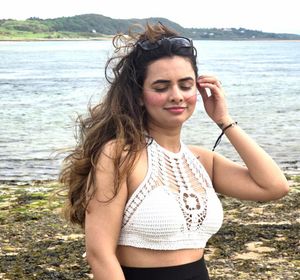 Boho Crochet Bikini Top