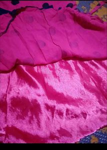 Pink Polka Dot baby girl frock