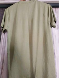 Olive Active Sportswear Graphic Tee