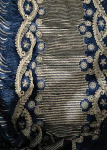 Beautiful Blue Pakistani Suit Set | Resham Embroid