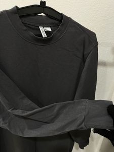Dark Grey Long Sleeve Sweatshirt