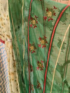 Floral Kurta Set with Dupatta