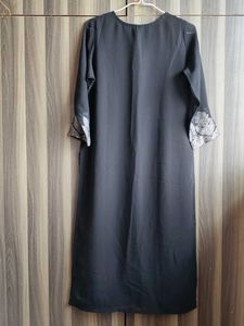 Elegant Black &amp; Silver Embellished Dress