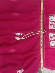 Vibrant Pink Embroidered Kurta