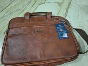 IPS Brown Laptop Bag new