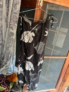 Black Floral Maxi Dress