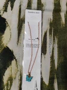 Chic Butterfly Pendant Necklace