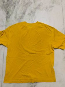 H&amp;M Yellow Graphic T-Shirt