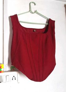 L size red corset 💋✨