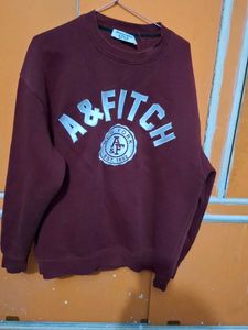 Abercrombie & Fitch Maroon Sweater