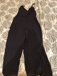ASOS Black Wide Leg Jumpsuit