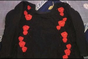 💥Red Rose Embroidery sett 💗