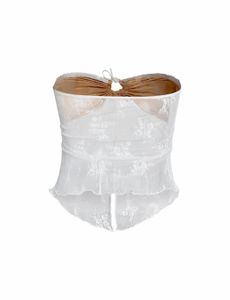 Lace Strapless top