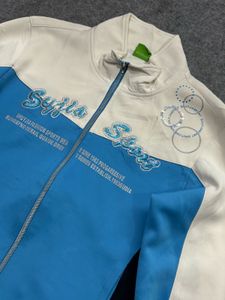 Stylish Colorblock Track Jacket