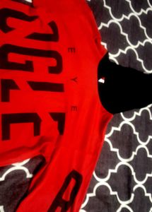 Red Graphic Print T-Shirt