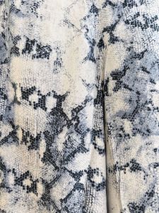 Stylish Wide-Leg Snake Print Pants