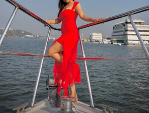 Stunning Red Maxi Dress for Sale