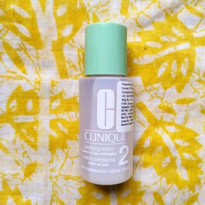 Clinique Clarifying Lotion exfoliatior 2