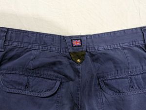 Vintage Navy Blue Trousers