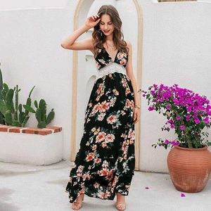 Boho Floral Maxi Dress