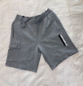 Puma Men's Grey Cargo Shorts