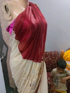 Saree Without Stitch Blouse
