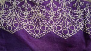 Elegant Purple Floral Kurta Set
