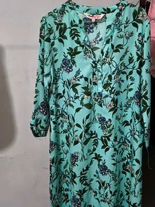 Beautiful Floral Print Kurta