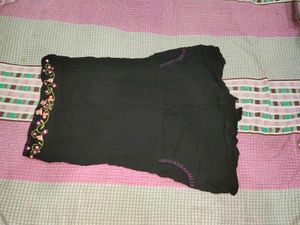 Floral Embroidered Tubes Dress