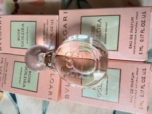 Bvlgari gold perfumes 4 combo not used