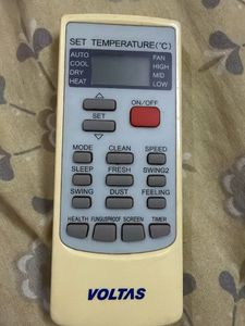 Voltas Air Conditioner Original Remote