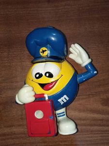 vintage m&m candy dispenser from 2000
