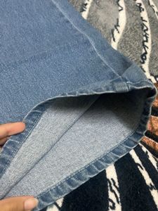 Wide Leg Denim Jeans