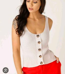 Very Cute N Beautiful Ribbed Tank Top