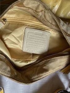 Coach Yellow Hobo Bag and Wallet Set