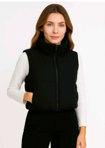 Brown Puffer Vest