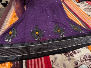 Embellished Purple  3 piece