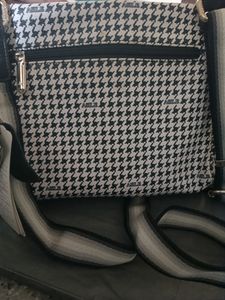 Dior Style Sling Bag Black &amp; White