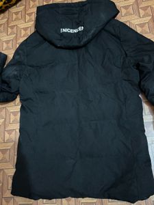 Stylish Black Hooded Jacket