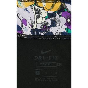 Nike Floral Print Gym Tights