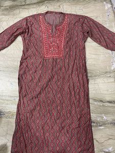 Embroidered Kurta