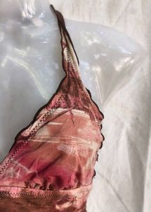 y2k printed bralette