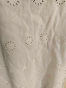 White Broderie Anglaise Top